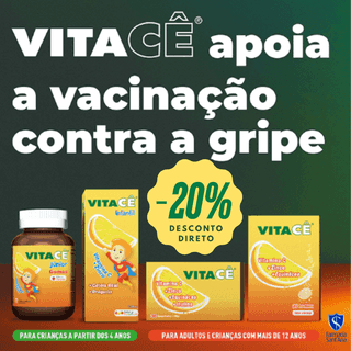 VITACÊ -20%! Prevenir é o melhor remédio.