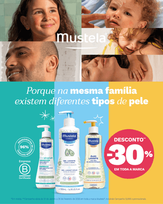 Promoção Especial Mustela | -30% em toda a marca